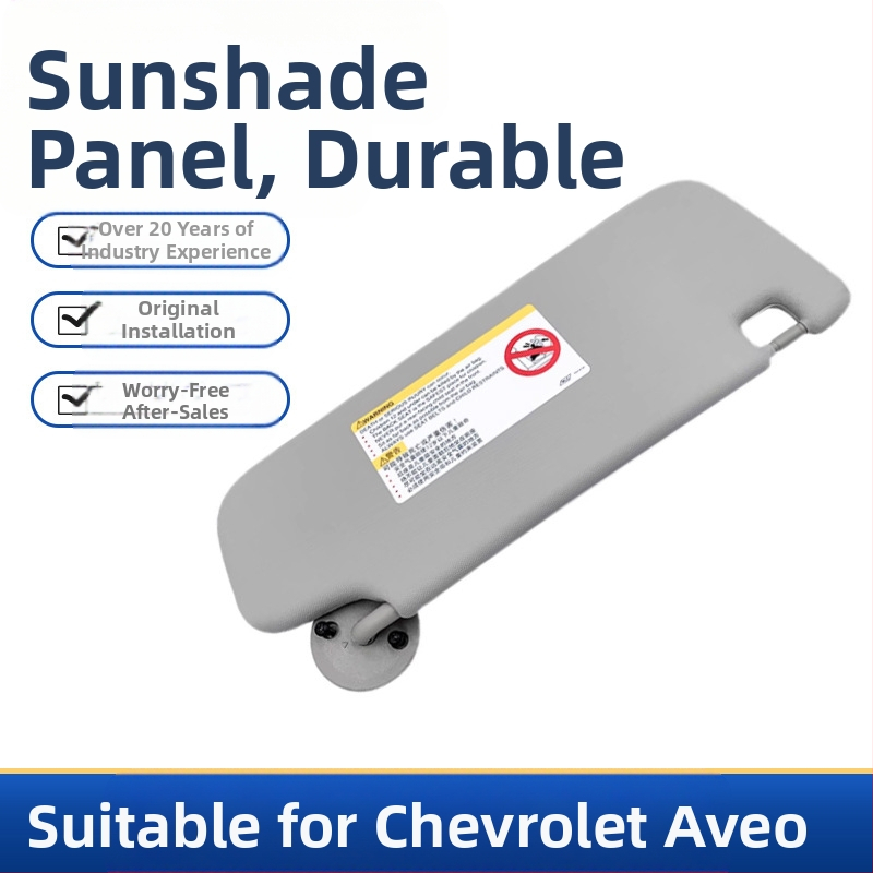 Priekinis saulės skydelis Chevrolet Aveo, PVC medžiaga, įrengimas su įterpta kortele, originalus stilius