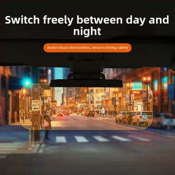 Γυαλιά ηλίου αυτοκινήτου για οδηγό με αντιανακλαστικό αποτέλεσμα, χρήση ημέρα-νύχτα; Υλικό PVC; εγκατάσταση με κάρτα; εκτύπωση λογότυπου; προσαρμογή και ιδιωτική ετικέτα διαθέσιμες