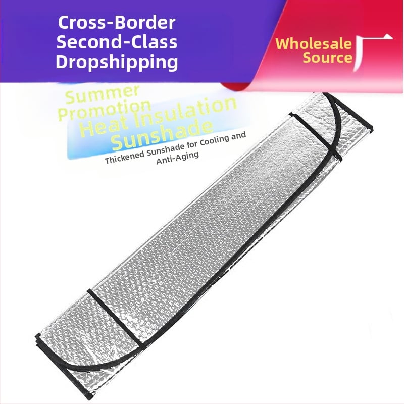 Honda suderinamas priekinis automobilio saulės skydelis — dvipusė aliuminio folija, svoris 140 g, logotipo pritaikymas