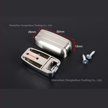 YOKOTO Скрита закачалка за кърпи от цинкова сплав с матово покритие за баня, за палта и шапки