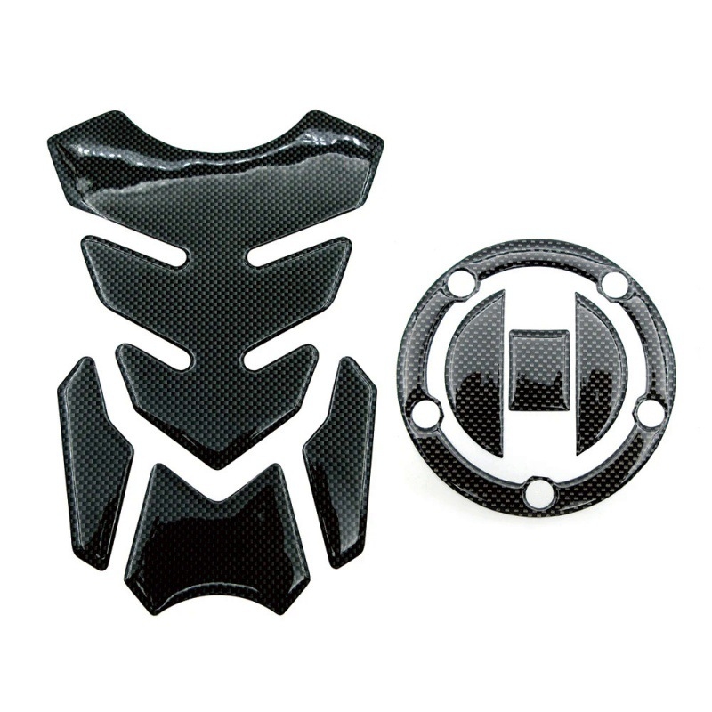 Κολλάκι καπακιού ρεζερβουάρ Suzuki: EN125, GXR125/150R, GSXR1300, GW250; σχέδιο ψαριού-οστών; Υλικό: 1; Τύπος: Retrofit