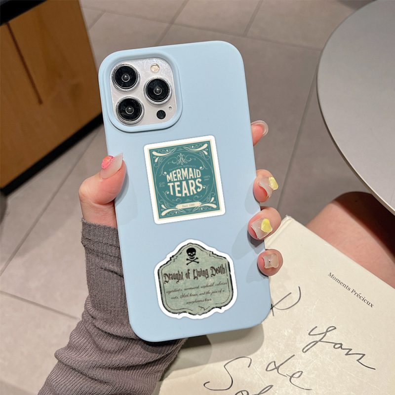 Nordic стил водоустойчиви стикери за етикети с графити на напитки — DIY комплект 60 броя за скейтборд, бутилка за вода и багаж; HD печат