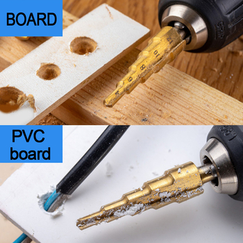 Xingweiqiang σετ σταδίων κοπτών με εξάγωνο άξονα, επίστρωση τιτάνιο, συσκευασμένο σε κουτί