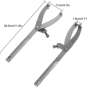 Y-тип ключ за маховик на мотоциклет, за демонтаж на маховик, отвори 10-115, марка Sanlit, частна марка налична