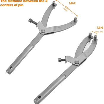 Y-тип ключ за маховик на мотоциклет, за демонтаж на маховик, отвори 10-115, марка Sanlit, частна марка налична