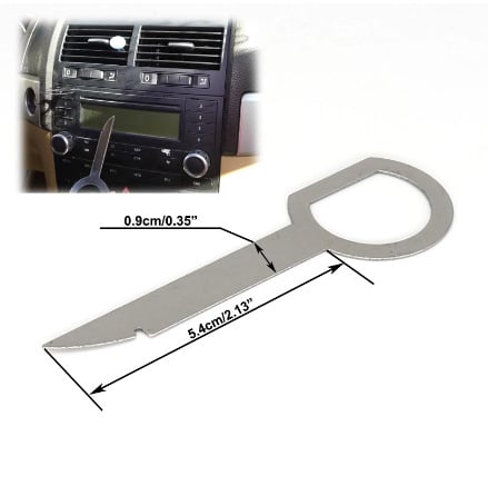 Praise CD demontázs kulcs eszköz, 4 darabos készlet, VW, Ford, Audi, Mercedes-Benz