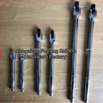 3-частен комплект торцеви ключове с удълнителна пръчка, 40 хром, електропокритие