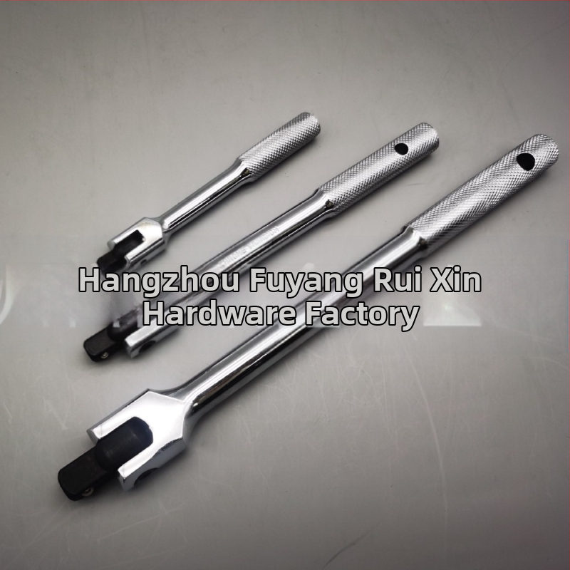 3-частен комплект торцеви ключове с удълнителна пръчка, 40 хром, електропокритие