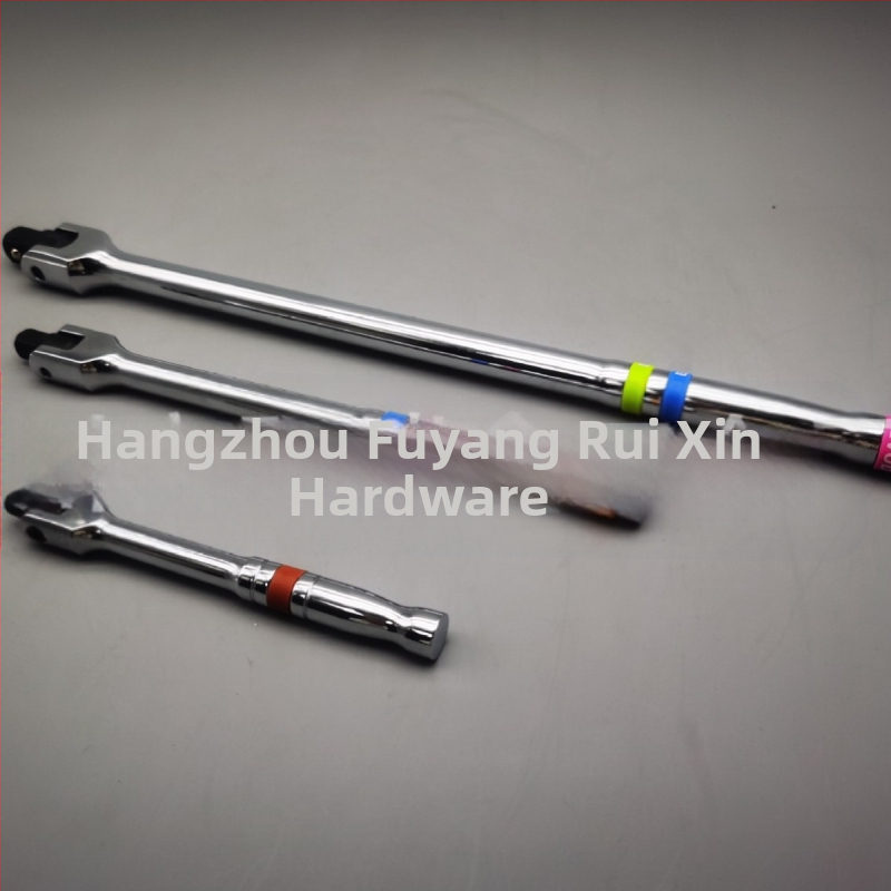 3-частен комплект торцеви ключове с удълнителна пръчка, 40 хром, електропокритие