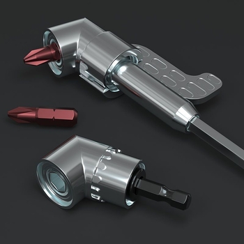 Universali kampinė atsuktuvo bit galvutė, modelis bit corner, medžiaga SUJ2, universalus taikymas, be apdirbimo