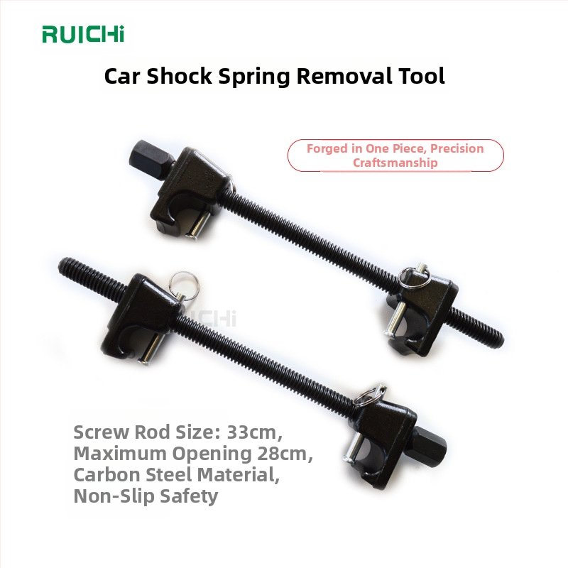 DTBD 2pc комплект за демонтаж на автомобилен амортисьор и компресор за пружини — хром ванадий стомана, пластмасова кутия, тегло 3.6 кг