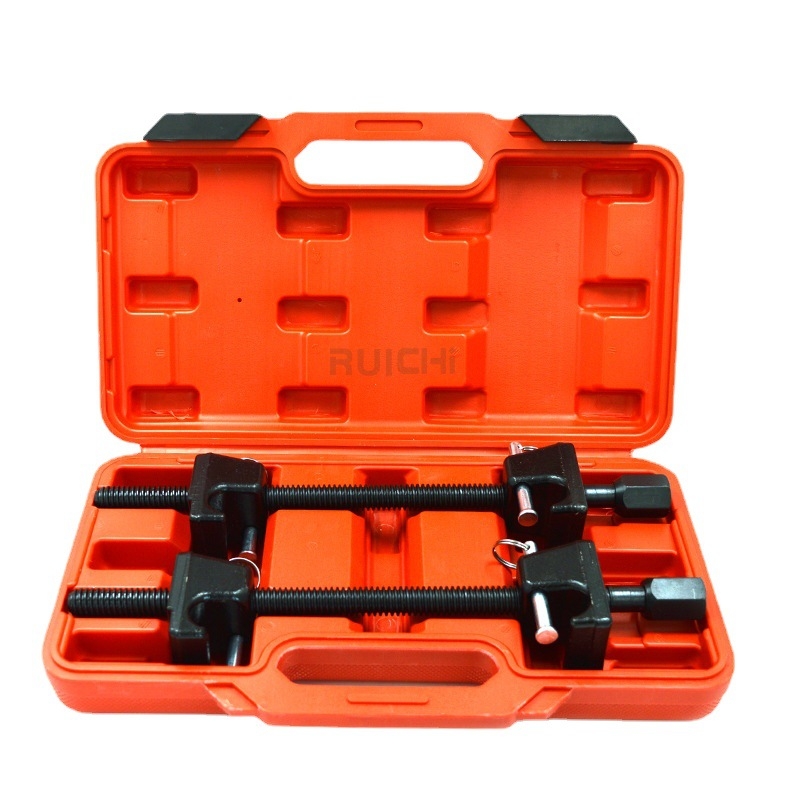 DTBD 2 τεμ. Εργαλείο αποσυναρμολόγησης αμορτισέρ αυτοκινήτου και συμπιεστής ελατηρίου — χρωμιοβάνιο ατσάλι, πλαστικό κουτί, 3.6 kg