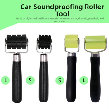 Ρολό ήχο αυτοκινήτου: εργαλείο πίεσης για μόνωση και πάνελ απορρόφησης ήχου (Μάρκα: Shaft Worker; Υλικό: silica gel, iron; Συμβατό με: Toyota, Honda, Nissan, Volkswagen)