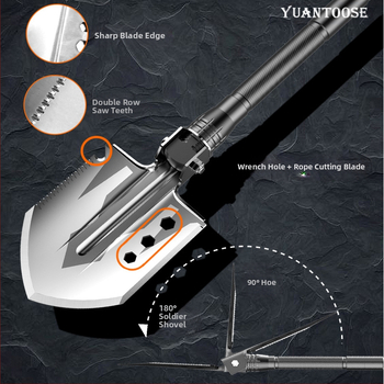 Saliekamā ārējā daudzfunkcionālā inženieru lāpsta – izdzīvošanas rīki, MD14-10-4B