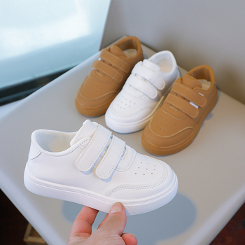 Παιδικά Unisex Παπούτσια με Velcro, από Συνθετικό Δέρμα, Διαπνοή, Ελαφριά, Αντιολισθητικά, Καουτσούκ Σόλα, Ηλικίες 4–12