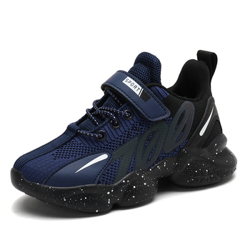 Αγόρια mesh αθλητικά παπούτσια με διαπνοή, Velcro κλείσιμο, EVA σόλα, για ηλικίες 4–16 ετών