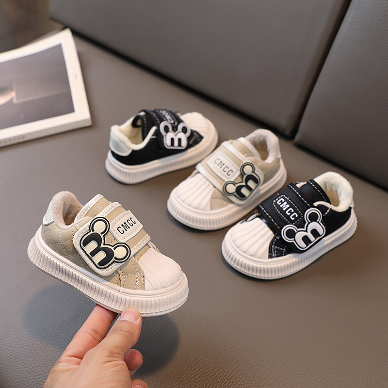 Board cipő gyerekeknek Velcro-zárás, szintetikus bőr, puha talp, 12–36 hónaposaknak