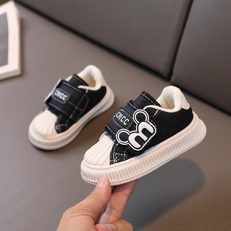 Board cipő gyerekeknek Velcro-zárás, szintetikus bőr, puha talp, 12–36 hónaposaknak