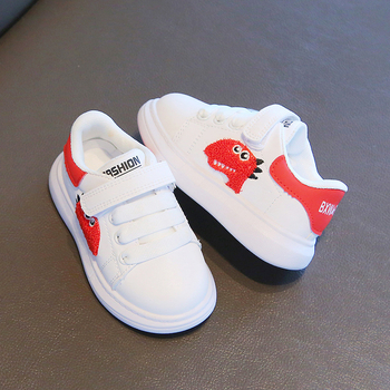 Παιδικά αθλητικά παπούτσια τρεξίματος με αναπνεύσιμο πάνω μέρος από τεχνητό δέρμα, ελαφριά σόλα EVA και Velcro κλείσιμο