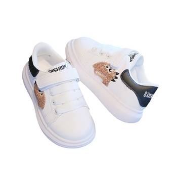 Παιδικά αθλητικά παπούτσια τρεξίματος με αναπνεύσιμο πάνω μέρος από τεχνητό δέρμα, ελαφριά σόλα EVA και Velcro κλείσιμο