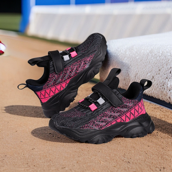 Gyerekeknek szóló hálós sportcipő – légáteresztő felsőrész, könnyű kialakítás, csúszásmentes és kopásálló talp, uniszex, tavasz–ősz