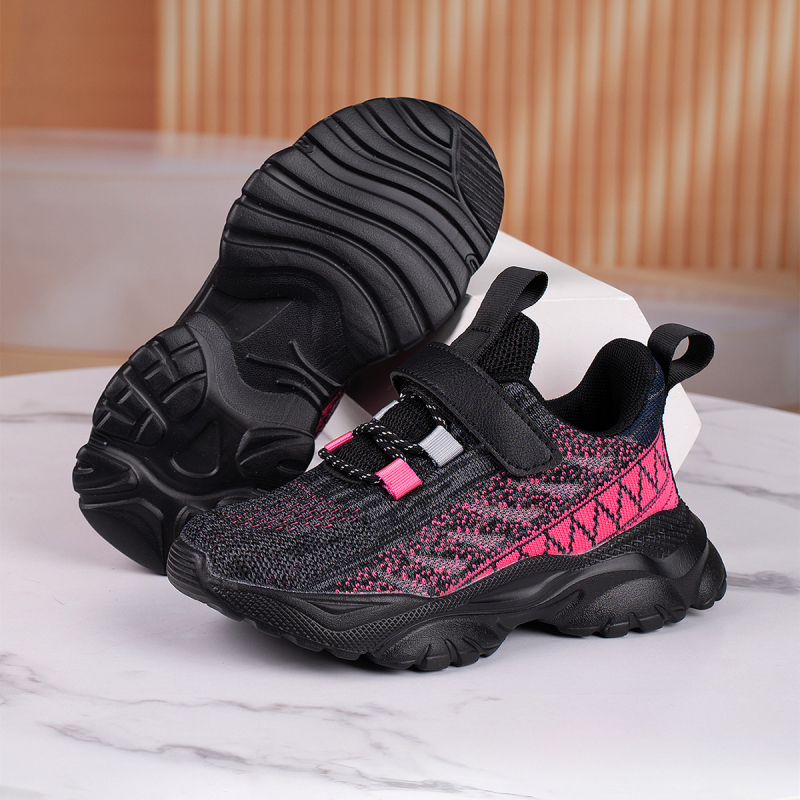 Gyerekeknek szóló hálós sportcipő – légáteresztő felsőrész, könnyű kialakítás, csúszásmentes és kopásálló talp, uniszex, tavasz–ősz