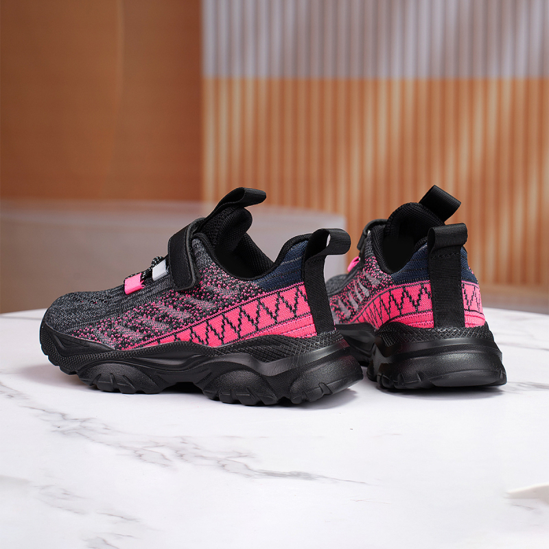 Gyerekeknek szóló hálós sportcipő – légáteresztő felsőrész, könnyű kialakítás, csúszásmentes és kopásálló talp, uniszex, tavasz–ősz