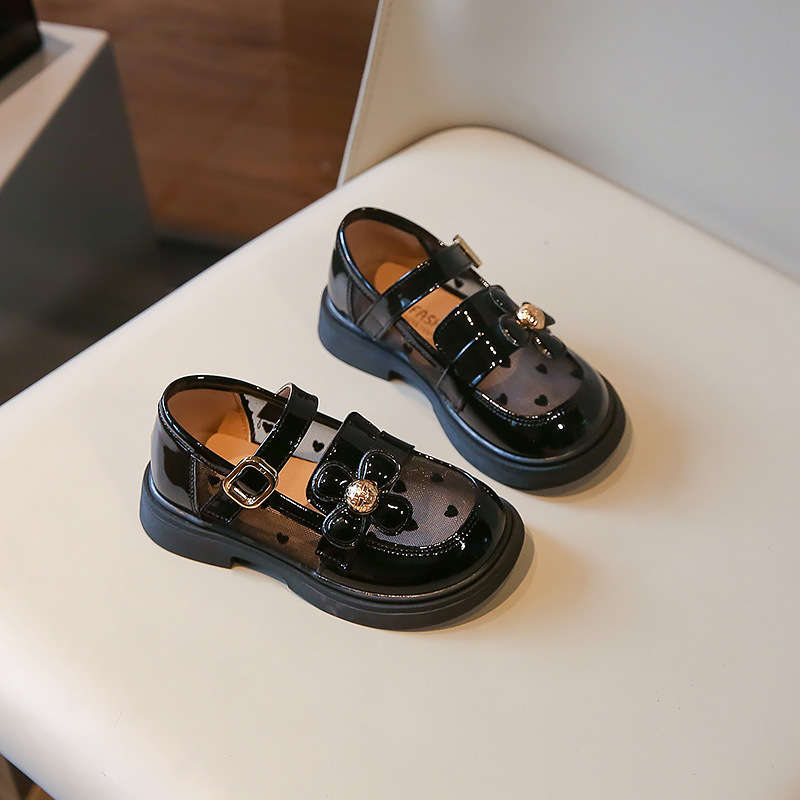 Dječje mrežaste tenisice s Velcro zatvaračem, prozračan gornji dio, princes stil, PU uložak, đon od teleće tetive