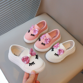 Κοριτσίστικα αθλητικά παπούτσια (PU επάνω μέρος, EVA πάτος, καουτσούκ σόλα, χαμηλός αστ., κορεατικό στυλ)