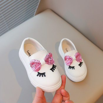 Κοριτσίστικα αθλητικά παπούτσια (PU επάνω μέρος, EVA πάτος, καουτσούκ σόλα, χαμηλός αστ., κορεατικό στυλ)