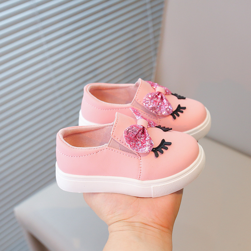 Κοριτσίστικα αθλητικά παπούτσια (PU επάνω μέρος, EVA πάτος, καουτσούκ σόλα, χαμηλός αστ., κορεατικό στυλ)