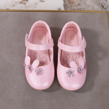 Παπούτσια για κορίτσια βρέφη για προβάδισμα, μαλακή σόλα, PU επάνω μέρος, διαπνέοντα, κλείσιμο με Velcro, ηλικίες 12-36 μηνών, άνοιξη-καλοκαίρι-φθινόπωρο