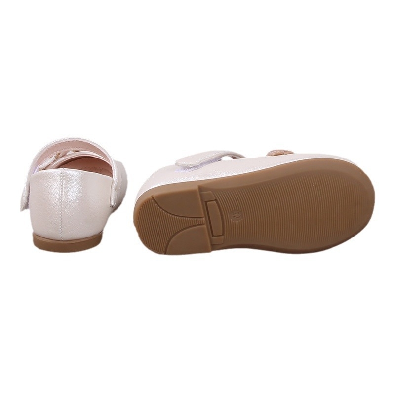 Pantofi pentru fetițe, pentru mers de început, talpă moale, partea superioară PU, respirabili, închidere Velcro, 12-36 luni, primăvară-vară-toamnă