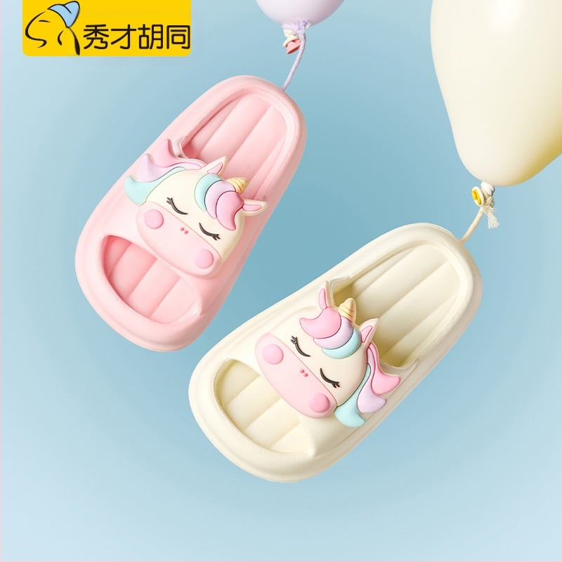 Bērnu sandales | EVA augšdaļa un zole | Karikatūras raksts | Vecums 4–16 gadi | Ātri žūst, ar pretslīdēšanas funkciju