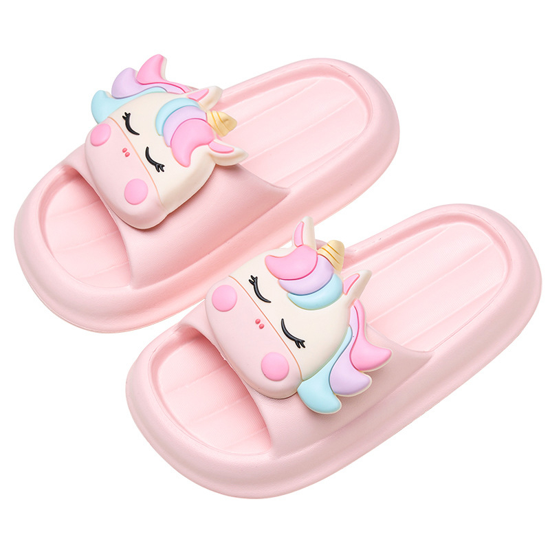 Bērnu sandales | EVA augšdaļa un zole | Karikatūras raksts | Vecums 4–16 gadi | Ātri žūst, ar pretslīdēšanas funkciju