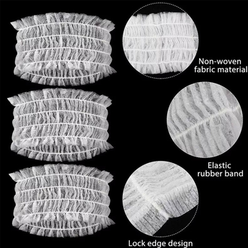 Korejos stiliaus vienkartinė plaukų juosta iš nepluošto audinio, bangų dizaino, atskira pakuotė, vestuvėms