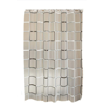 Σετ κουρτινών ντους PEVA με καρό μοτίβο, μοντέρνο μινιμαλιστικό στυλ, δυνατότητα προσαρμογής