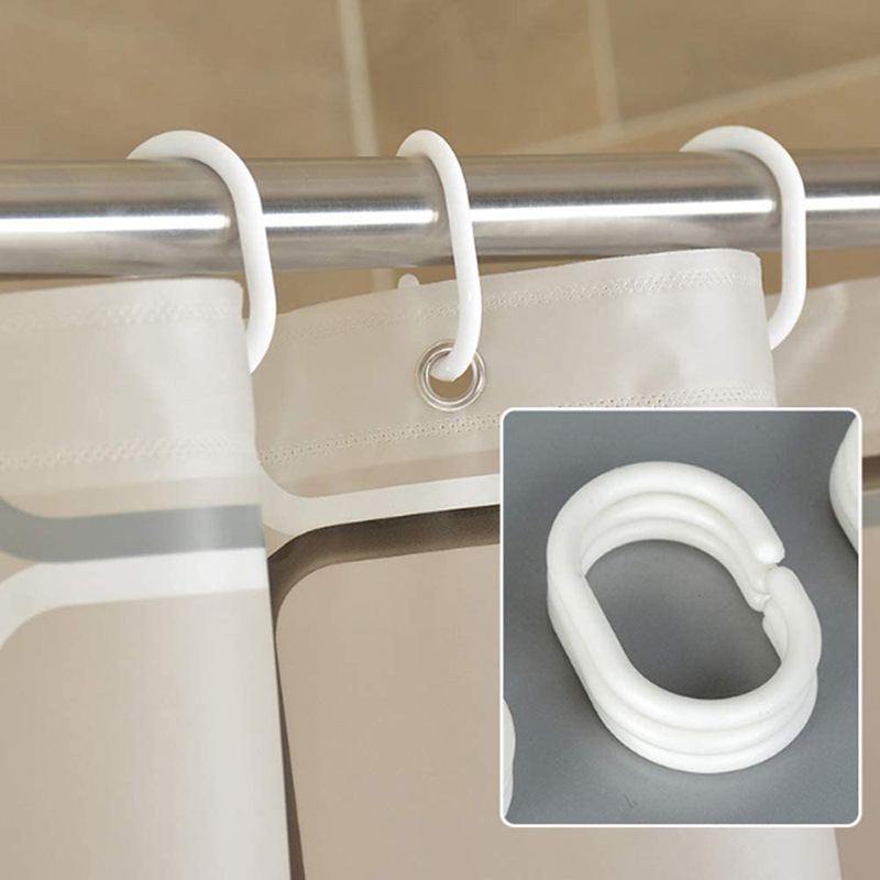 PEVA душ завеса комплект, клетъчен дизайн, модерен минимализъм, персонализируем