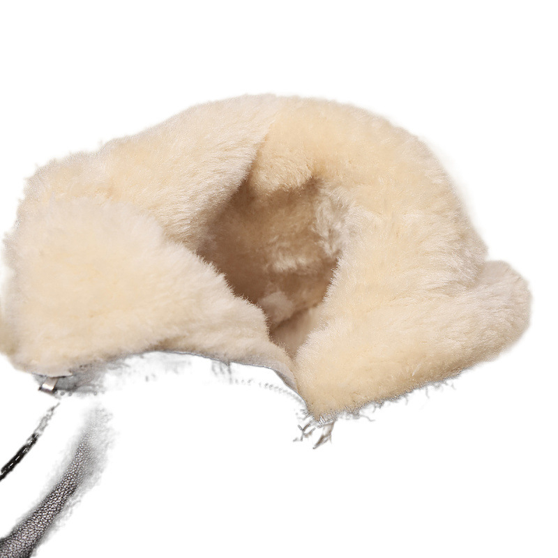 Meitenēm Martin zābaki ar fleece iekšdēļu, 7–12 gadiem, augšējā daļa mikrofibra, zole no dabiskā kaučuka, ziemas 2024