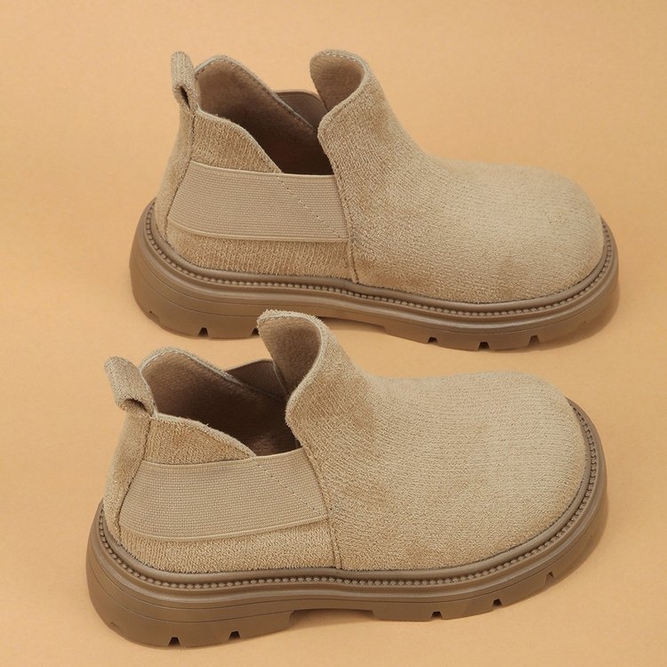 Bērnu ādas Martins zābaki meitenēm, zems augums, gumijas zole, PU iekšējais apdare, rudens 2024, vecums 4–6 gadi