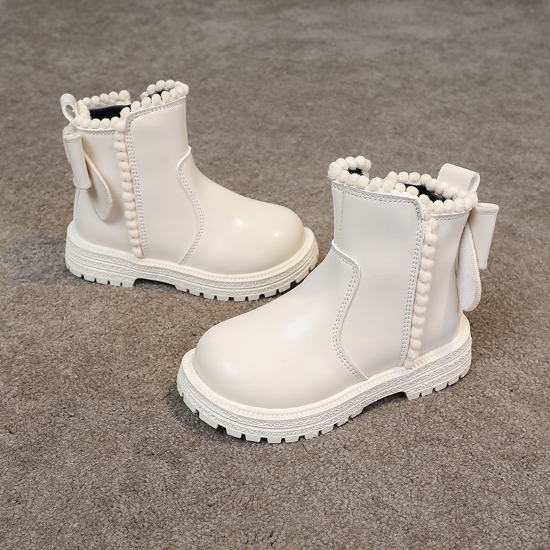 Meitenēm paredzēti zābaki, Ultra-Fiber āda, vidējā zābaku augstums, vienkrāsainas, sānu rāvējslēdzējs, gumijas zole