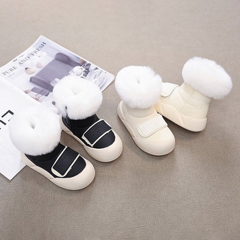 Sniega zābaki sievietēm ar flīsu oderi un bieza zole – potītes zābaki