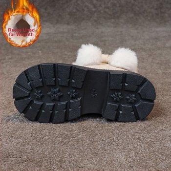 Meitenēm ziemas sniega zābaki - PU augšdaļa, Korejas stila, 1–3 gadu vecumam, izcelsme Taizhou, Zhejiang, potīšu zābaki