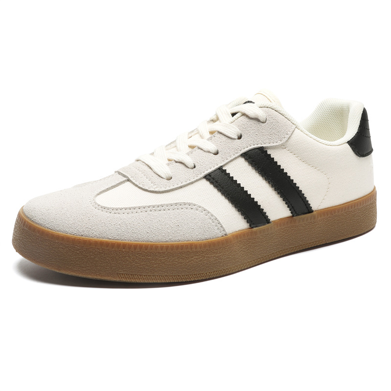 Vyriški sportbačiai, Korėjos stiliaus, apvali nosis, drobinė viršutinė dalis, kvėpuojantys, vulkanizuota padas