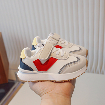 Παιδικά παπούτσια Forrest Gump: ελαφριά; διαπνέον πάνω μέρος από συνθετικό δέρμα; Velcro κλείσιμο; κατάλληλα για άνοιξη και φθινόπωρο; ηλικίες 4–12 ετών