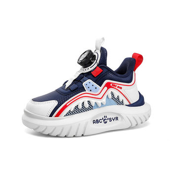 Αγόρια Παπούτσια Τρεξίματος, πάνω μέρος από συνθετικό δέρμα, σόλα EVA, κλείσιμο με περιστροφική αγκράφα, αναπνεύσιμα και ελαφριά