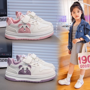 Bērnu sneakers – augšējā daļa no mikrošķiedras ādas, guma zole, Velcro aizdare, karikatūras raksts, zoles injekcijas formēšanas tehnoloģija
