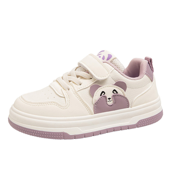 Bērnu sneakers – augšējā daļa no mikrošķiedras ādas, guma zole, Velcro aizdare, karikatūras raksts, zoles injekcijas formēšanas tehnoloģija