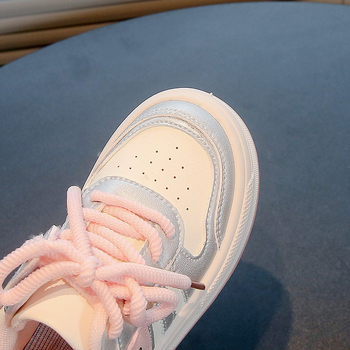 Ikdienas bērnu kurpes, mākslīgā PU augšdaļa, plāna zole, vecums 4–16 gadi