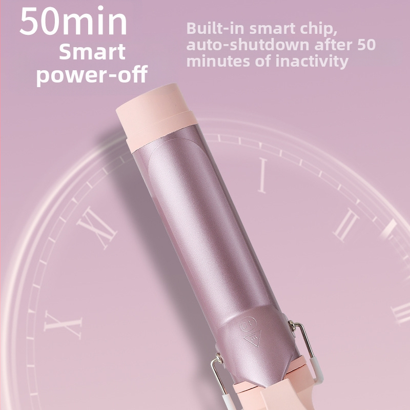 Kang Hair Електрическо къдрене за коса с отрицателни йони, керамично покритие, 85W, 220V, 15 нива на температура